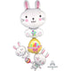 Decorations - Balloons Giant Multi-Balloon Bunny Stacker P70 each