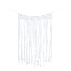 Amscan_OO Decorations - Banners, Flags & Streamers A Touch of Pampas Macrame Wall Hanging Backdrop Cream Each