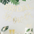 Botanical Hen Party Gold 'Bridal Shower' Bunting Each