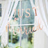 Botanical Wedding Bunting Just Married Rose Gold Each