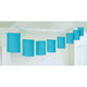 Amscan_OO Decorations - Banners, Flags & Streamers Caribbean Blue Black Paper Lantern Garland 365cm Each