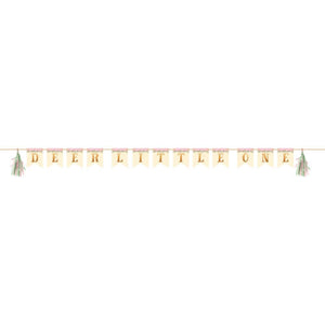 Amscan_OO Decorations - Banners, Flags & Streamers Deer Little One Shaped Ribbon Banner with Tassels Each