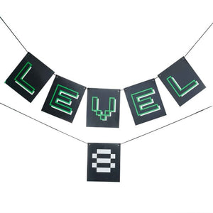 Decorations - Banners, Flags & Streamers Game Controller Customisable Age Bunting 1.8m 17pk