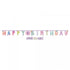 Girl-Chella Birthday Jumbo Add-An-Age Letter Banner Kit Each
