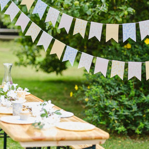 Decorations - Banners, Flags & Streamers Hello Spring Floral Flag Party Bunting 5m Each