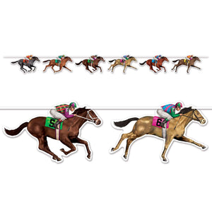 Amscan_OO Decorations - Banners, Flags & Streamers Horse Racing String Streamer Banner Each