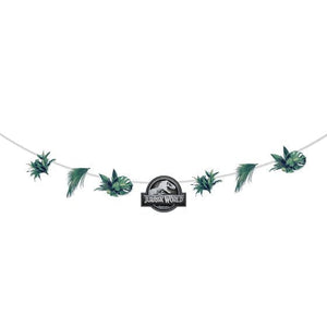 Decorations - Banners, Flags & Streamers Jurassic Into The Wild Garland & Vine Leaves 2.8m Each