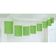 Amscan_OO Decorations - Banners, Flags & Streamers Kiwi Caribbean Blue Paper Lantern Garland 365cm Each