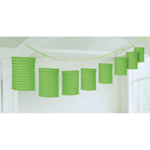 Amscan_OO Decorations - Banners, Flags & Streamers Kiwi Kiwi Paper Lantern Garland 365cm Each