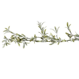 Decorations - Banners, Flags & Streamers Let It Snow Mistletoe Garland 1.5m Each