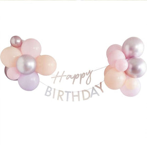 Decorations - Banners, Flags & Streamers Mix It Up Happy Birthday Bunting with Balloons