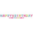 One Wild Girl Letter Banner 2pk