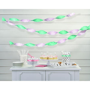 Amscan_OO Decorations - Banners, Flags & Streamers Pastel Fringe Paper Garland