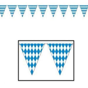 Amscan_OO Decorations - Banners, Flags & Streamers Pennant Flag Banner Oktoberfest Each