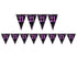 Pink Celebration 21st Prismatic Plastic Pennant Banner 4m x 20cm Each