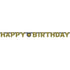 Sparkling Celebration Happy Birthday Prismatic Letter Banner 2.13m x 17cm Each