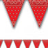 Western Pennant Flag Banner Bandana Each