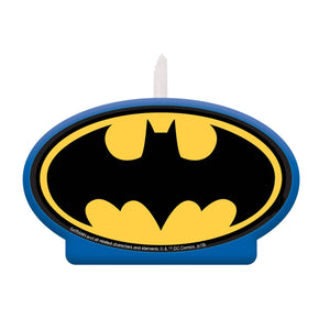 Amscan_OO Decorations - Cake Decorations - Candles Batman Heroes Unite Candle  11cm Each