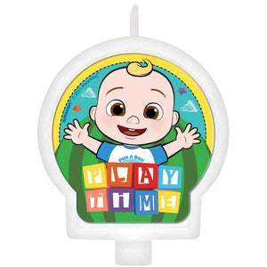Decorations - Cake Decorations - Candles Cocomelon Play Time Candle 6cm Each