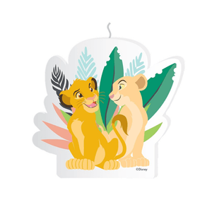Amscan_OO Decorations - Cake Decorations - Candles Lion King Candle 9cm Each