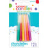 Ombre Look Candles 8cm 12pk