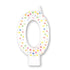 Numeral Moulded Candle 8cm Each
