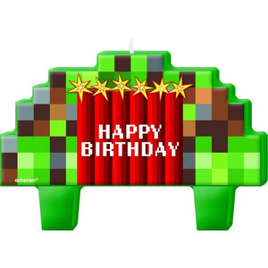 Amscan_OO Decorations - Cake Decorations - Candles TNT Party! Mini Moulded Birthday Candle Set 4pk