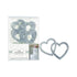 Plastic Heart with Gems Cake Decorations 12pk