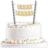 Sparkling Celebration Let's Party Banner Cake Topper Pick 25cm x 19cm Each