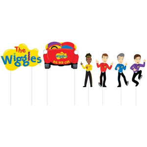 Decorations - Cake Decorations - Toppers & Banners The Wiggles Party Cake Topper Kit