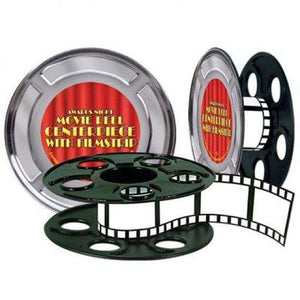 Amscan_OO Decorations - Centerpiece & Confetti Awards Night Movie Reel & Filmstrip Centrepiece Each
