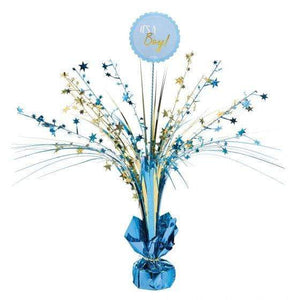 Amscan_OO Decorations - Centerpiece & Confetti Baby Shower Boy Spray Centrepiece 45cm Each