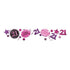 Pink Celebration 21st Confetti 34g Each