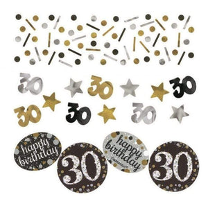 Amscan_OO Decorations - Centerpiece & Confetti Sparkling Celebration 30th Confetti 34g Each