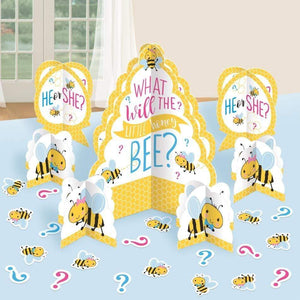 Amscan_OO Decorations - Centerpiece & Confetti What will it Bee? Table Centerpiece Cardboard Decorating Kit Each