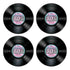 50's Records Cutouts 34cm 4pk