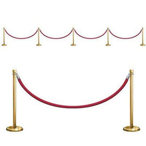 Amscan_OO Decorations - Cutouts Awards Night Stanchion Barriers Wall Decorations Props 9pk