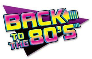 Amscan_OO Decorations - Cutouts Back to the 80's Sign Cutout Each