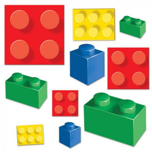 Amscan_OO Decorations - Cutouts Building Blocks Cutouts 20pk