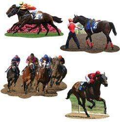 Amscan_OO Decorations - Cutouts Horse Racing Cutouts 4pk