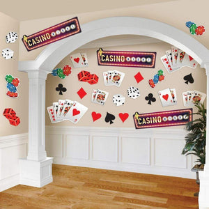 Amscan_OO Decorations - Cutouts Roll The Dice Casino Cutouts Mega Value Pack 30pk