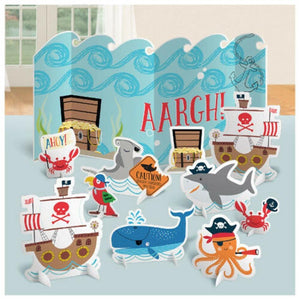 Amscan_OO Decorations - Decorating Kit Ahoy Birthday Table Decorating Kit
