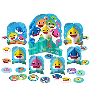 Amscan_OO Decorations - Decorating Kit Baby Shark Table Decorating Kit Each