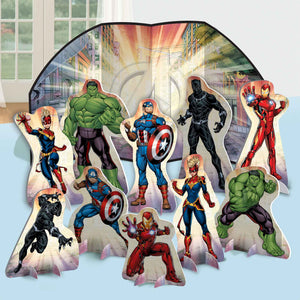 Amscan_OO Decorations - Decorating Kit Marvel Avengers Powers Unite Table Decorating Kit Each