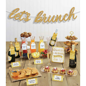 Amscan_OO Decorations - Decorating Kit Mimosa Let's Brunch Decorating Kit Each