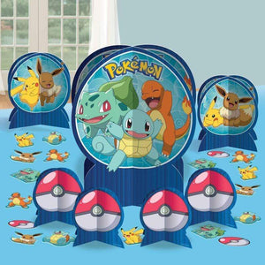 Amscan_OO Decorations - Decorating Kit Pokemon Classic Table Centrepiece Kit Each