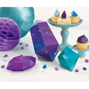 Amscan_OO Decorations - Decorating Kit Sparkling Sapphire 3D Table Decorating Kit
