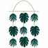 Aloha Palm Leaf Faux Hanging Decoration Each 50m x 43cm Each