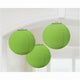 Amscan_OO Decorations - Decorative Fans, Pom Poms & Lanterns Kiwi Rainbow Round Paper Lanterns 3pk 24cm