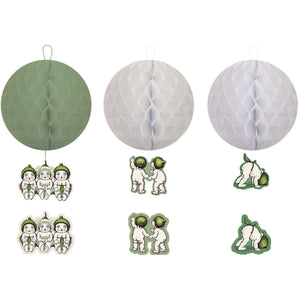 Amscan_OO Decorations - Decorative Fans, Pom Poms & Lanterns May Gibbs Honeycomb Hanging Decorations 25cm 3pk